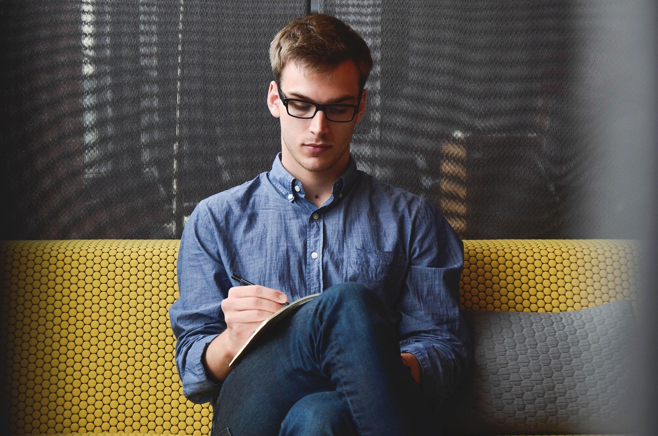 Entrepreneur, start-up, man — Unleash Versatility: Online PDF File Conversion Made Simple